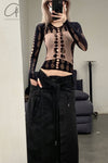 BORIS BIDJAN SABERI Apron SS22 WORKER1 F1603D Black